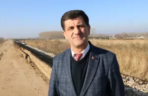 EDİRNE (AA) – Edirne'den geçen Meriç Nehri'nde taşkınları önlemek amacıyla