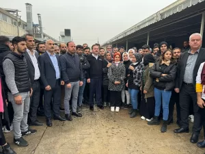 ŞANLIURFA (AA) – Öz İplik İş Sendikası Genel Başkanı Rafi