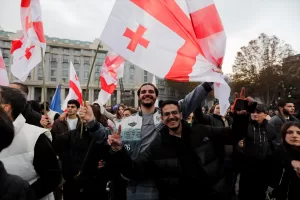 TİFLİS (AA) – Avrupa Birliğinin (AB) Gürcistan'a adaylık statüsü verme