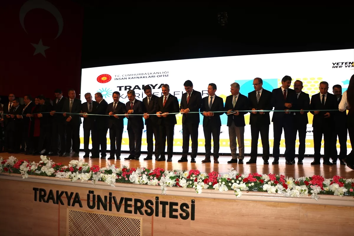 Trakya Kariyer Fuarı başladı