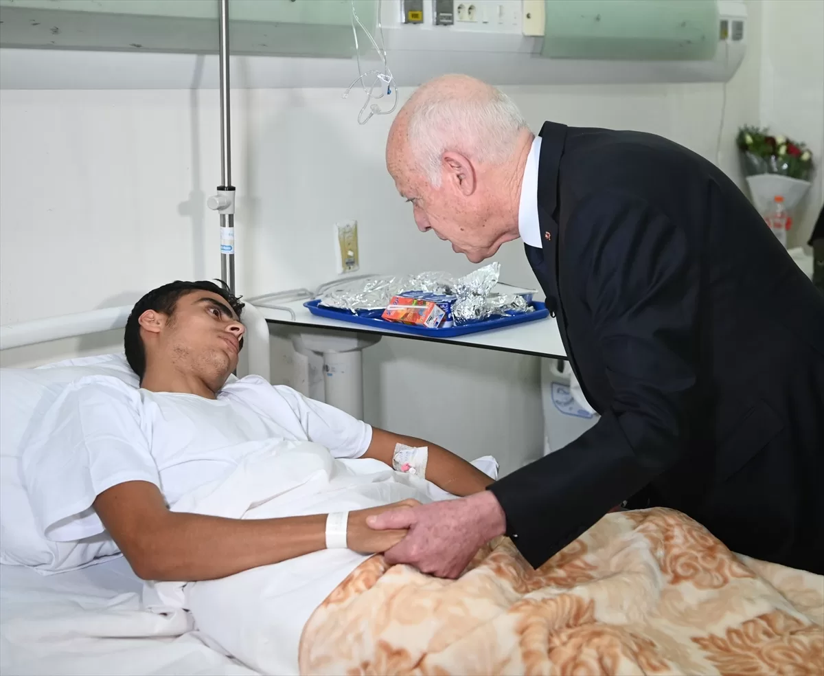 TUNUS (AA) – Tunus Cumhurbaşkanı Kays Said, Filistinlilerin tüm insanlık