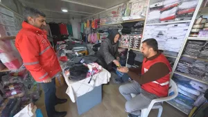 - Esnaf Destek Projesi ile depremde kaybettikleri iş yerlerini yeniden