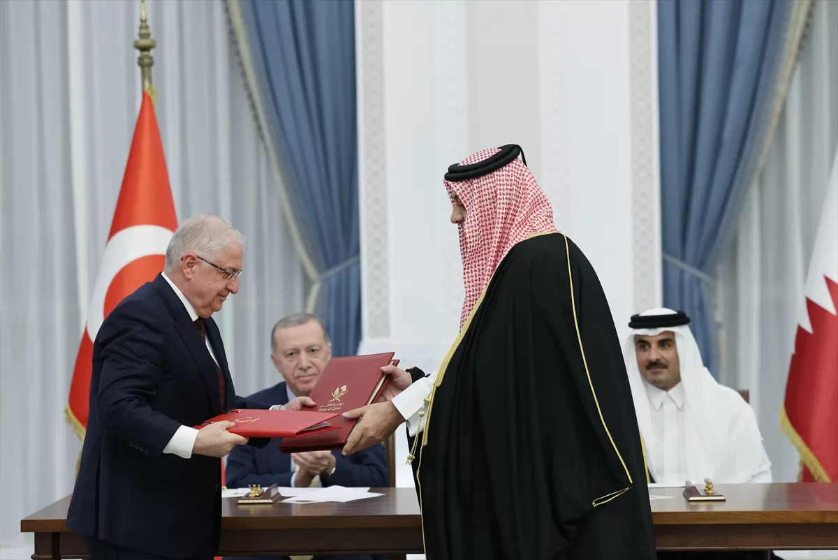 Türkiye ile Katar arasında ortak bildiri ve 12 anlaşma imzalandı
