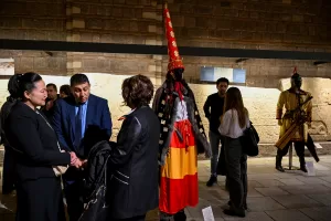 ANKARA (AA) – "Ulu Bozkırın Altını" sergisinin açılışı ve Kazak