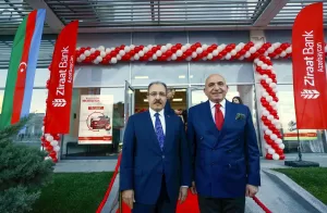 BAKÜ (AA) – Bakü'de, Ziraat Bank Azerbaycan'ın 8. şubesi açıldı.