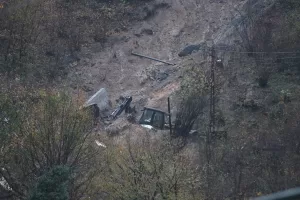 ZONGULDAK (AA) – Zonguldak'ta heyelan nedeniyle tek katlı müstakil evin