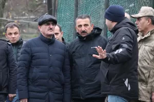 ZONGULDAK (AA) – Zonguldak'ta heyelan nedeniyle tek katlı müstakil evin