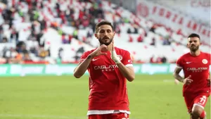 ANTALYA (AA) – Antalyaspor Kulübü, Trabzonspor maçında attığı golden sonra