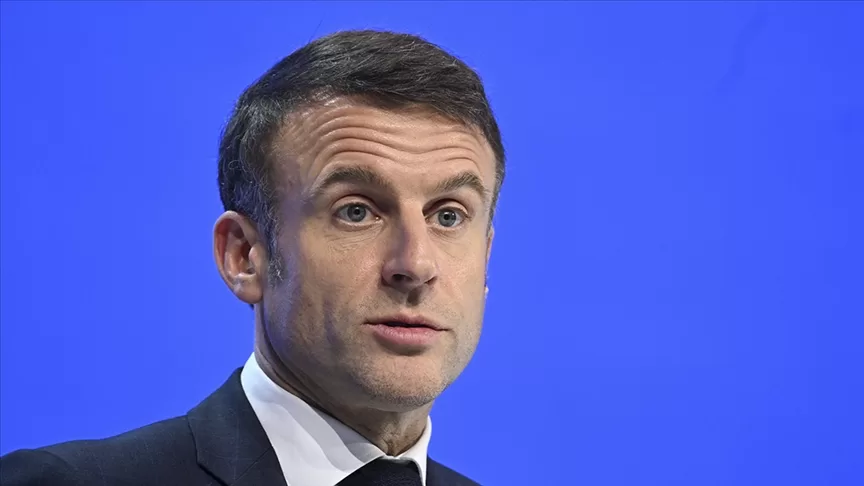 Macron, Gazzelilere insani yardımın ulaştırılabilmesi için acil ateşkes çağrısı yaptı