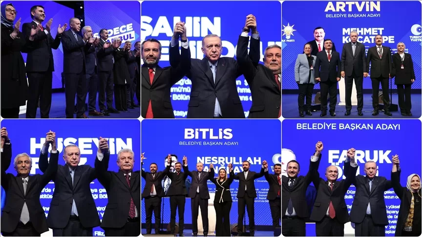 Cumhurbaşkanı Recep Tayyip Erdoğan, Haliç Kongre Merkezi’nde düzenlenen “AK Parti