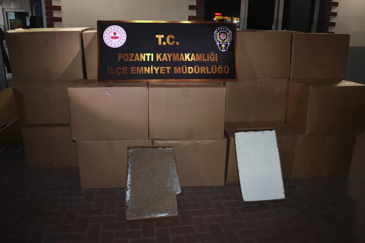 ADANA (AA) – Adana'nın Pozantı ilçesinde, 1 milyon 636 bin