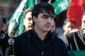 ANKARA (AA) – Ankara Filistin Dayanışma Platformu üyeleri, 1 Ocak'ta