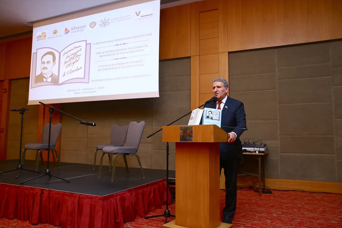 Azerbaycan Cumhuriyeti'nin kurucusu Resulzade, Bakü’de düzenlenen konferansla anıldı