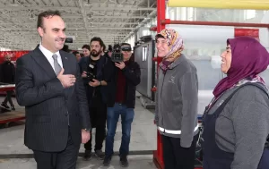 - Sanayi ve Teknoloji Bakanı Mehmet Fatih Kacır, Günsel’le test