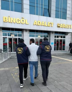 BİNGÖL (AA) – Bingöl’de, hakkında 10 yıl 2 ay kesinleşmiş