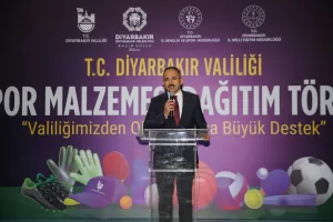 DİYARBAKIR (AA) – Diyarbakır Valiliği, 250 okula spor malzemesi desteği