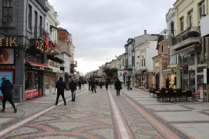 EDİRNE (AA) – Edirne'de tarihi konakların bulunduğu Kaleiçi semti ile