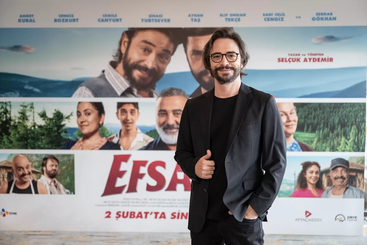 “Efsane” filminin oyuncuları, filme dair detayları AA ile paylaştı