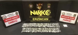 ERZİNCAN (AA) – Erzincan'da midesi ve bağırsağındaki uyuşturucu kapsülleriyle yakalanan