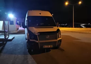 ERZİNCAN (AA) – Erzincan'da yolun karşısına geçmeye çalışan üniversite öğrencisi,