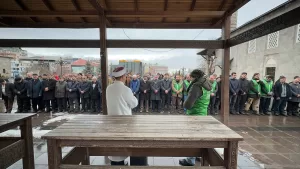 ERZURUM (AA) – Erzurum'da, şehitler ve İsrail saldırısında öldürülen Hamas'ın