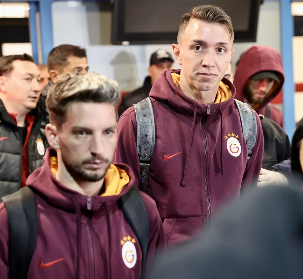 Galatasaray kafilesi Trabzon'da