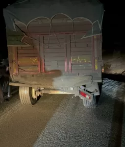 KASTAMONU (AA) – Kastamonu'da tıra arkadan çarpan otomobilin sürücüsü hayatını