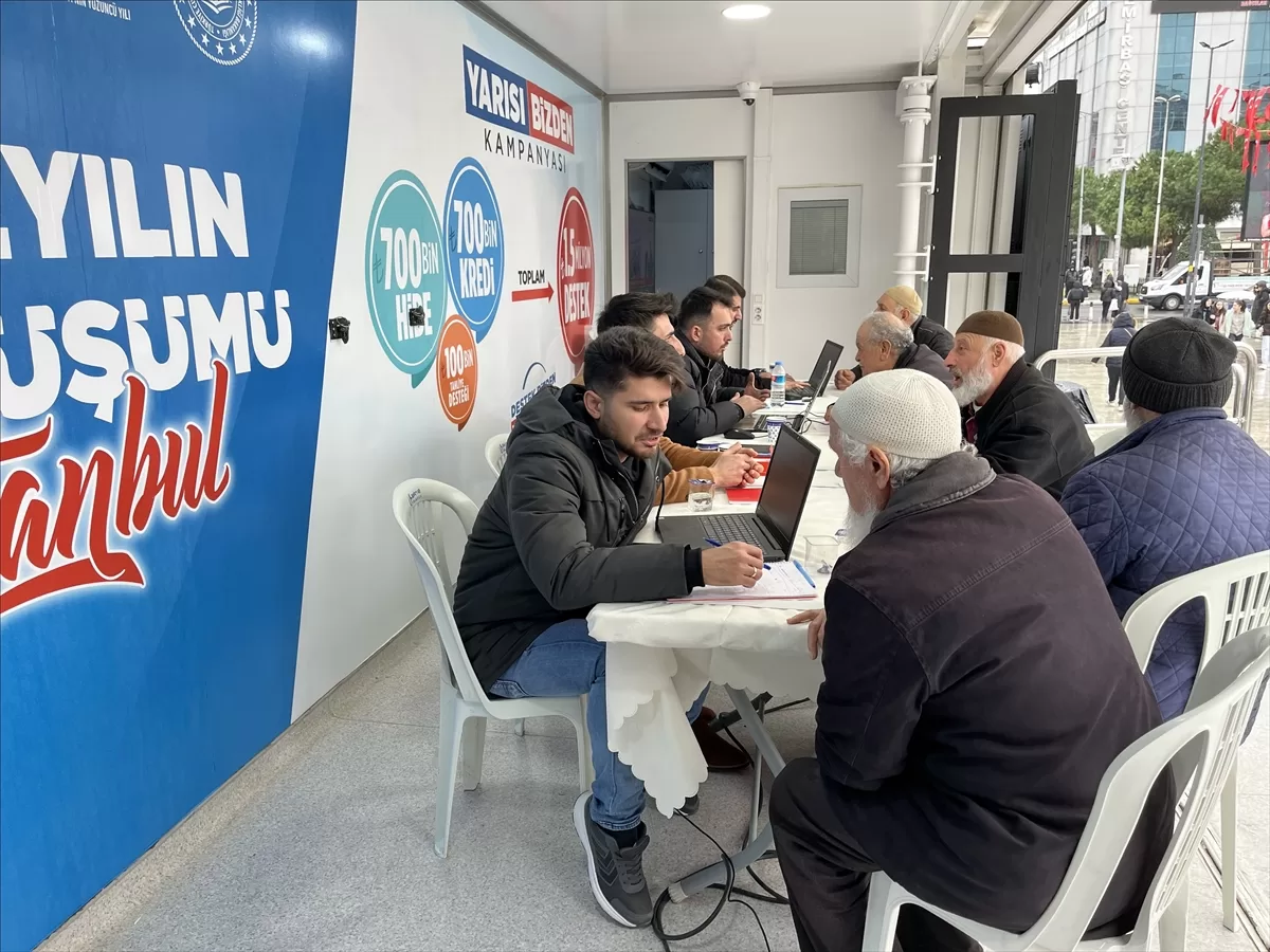 İstanbullulardan “Yarısı Bizden” kampanyasının bilgilendirme tırlarına yoğun ilgi