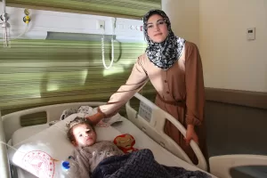 KAYSERİ (AA) – RAMAZAN KAYA – Kayseri'de yeni doğan dönemindeyken