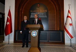 TRABZON (AA) – Kuzey Kıbrıs Türk Cumhuriyeti (KKTC) Cumhurbaşkanı Ersin