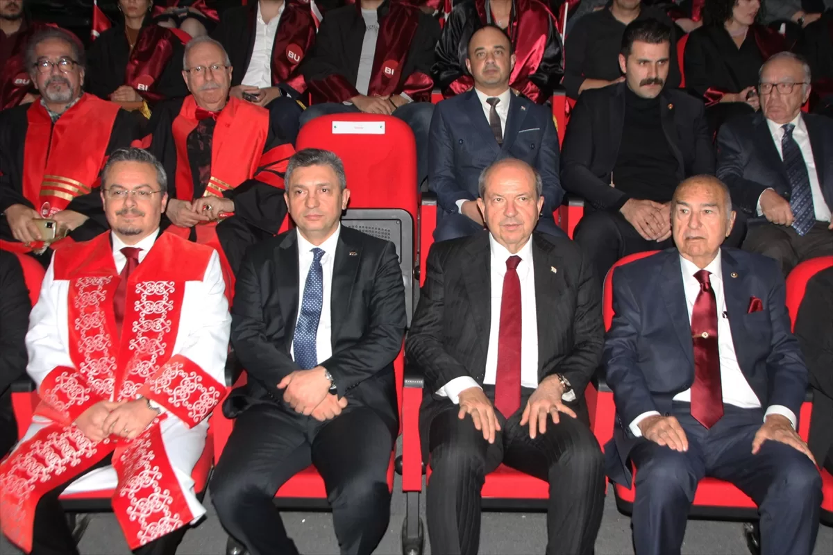 KKTC Cumhurbaşkanı Tatar'a Antalya Belek Üniversitesinden fahri doktora unvanı