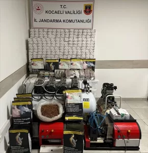 KOCAELİ (AA) – Kocaeli'nin Karamürsel ilçesinde 93 bin 924 makaron