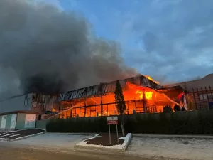 KÜTAHYA (AA) – Kütahya'da porselen fabrikasında çıkan yangın kontrol altına