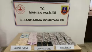 - Operasyonda 1265 uyuşturucu hap ele geçirildi