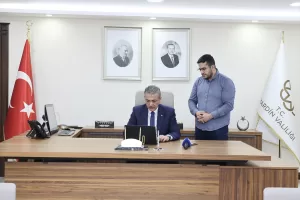 MARDİN (AA) – Mardin Valisi ve Büyükşehir Belediye Başkan Vekili