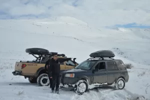 ERZURUM (AA) – Erzurum Macera Off-Road Doğa Sporları Kulübü üyeleri,