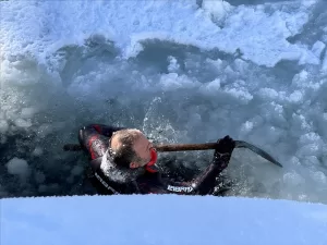 RİZE (AA) – Rize'de düzenlenen etkinliğe katılanlar, Kaçkar Dağları Milli