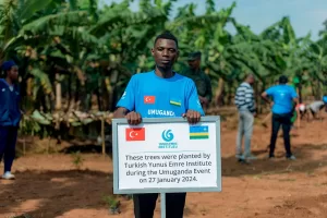 İSTANBUL (AA) – Yunus Emre Enstitüsü (YEE) işbirliğiyle, Ruanda'da her