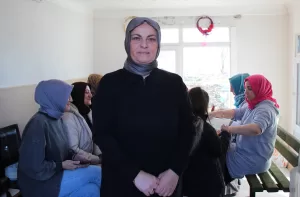 SAKARYA (AA) – Sakarya'nın Akyazı ilçesinde, rehabilitasyon merkezinde eğitim gören