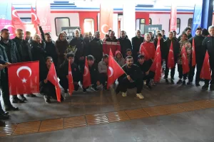 ERZURUM (AA) – Geleneksel olarak düzenlenen "Sarıkamış Şehitlerini Anma Programı"