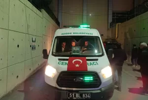 NİĞDE (AA) – Irak’ın kuzeyindeki Pençe-Kilit Harekatı bölgesinde şehit olan