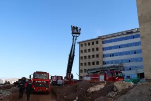 SİVAS (AA) – Sivas Cumhuriyet Üniversitesi (CÜ) yeni hastane inşaatında