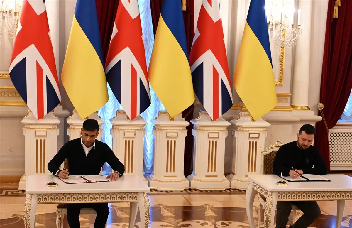 Ukrayna ile İngiltere arasında güvenlik alanında işbirliği anlaşması imzalandı