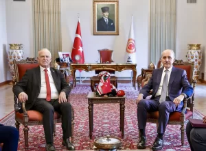 TBMM (AA) – TBMM Başkanı Numan Kurtulmuş, İsrail'in Gazze'ye yönelik