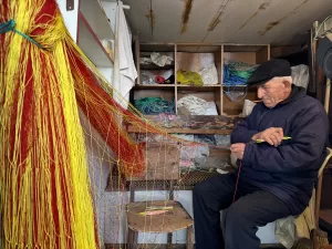 TEKİRDAĞ (AA) – Tekirdağ'da poyraz, deniz ulaşımını olumsuz etkiliyor. Hızı