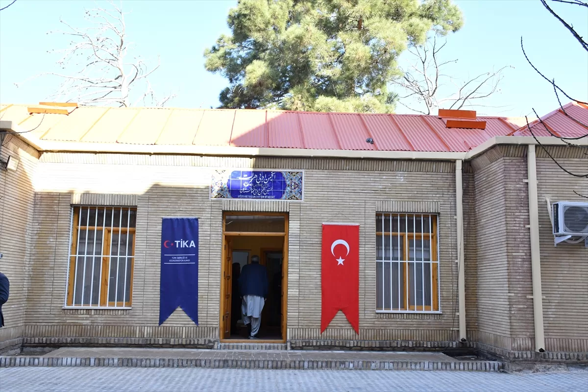 TİKA, Afganistan'da Herat Yazarlar Birliği binasının tadilatını üstlendi