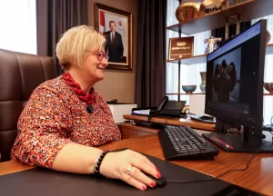 DAKAR (AA) – Türkiye'nin Dakar Büyükelçisi Nur Sağman, Anadolu Ajansının