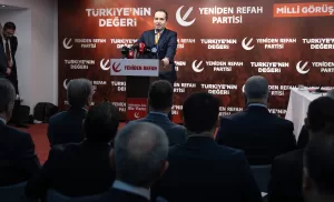 ANKARA (AA) – Yeniden Refah Partisi Genel Başkanı Fatih Erbakan,