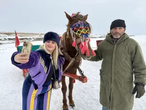 ARDAHAN (AA) – Ardahan ve Kars arasındaki yüzeyinin büyük bölümü