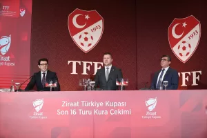 İSTANBUL (AA) – Ziraat Türkiye Kupası'nda son 16 turu kura